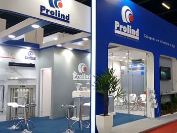 Expo Aluminio 2016 Expo Imigrantes -SP Stand Prolind
